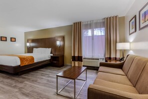 Ropa de cama hipoalergénica, escritorio y cortinas blackout 