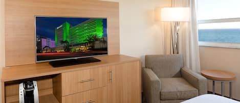 Chambre Standard, 1 très grand lit, vue océan | Vue de la chambre