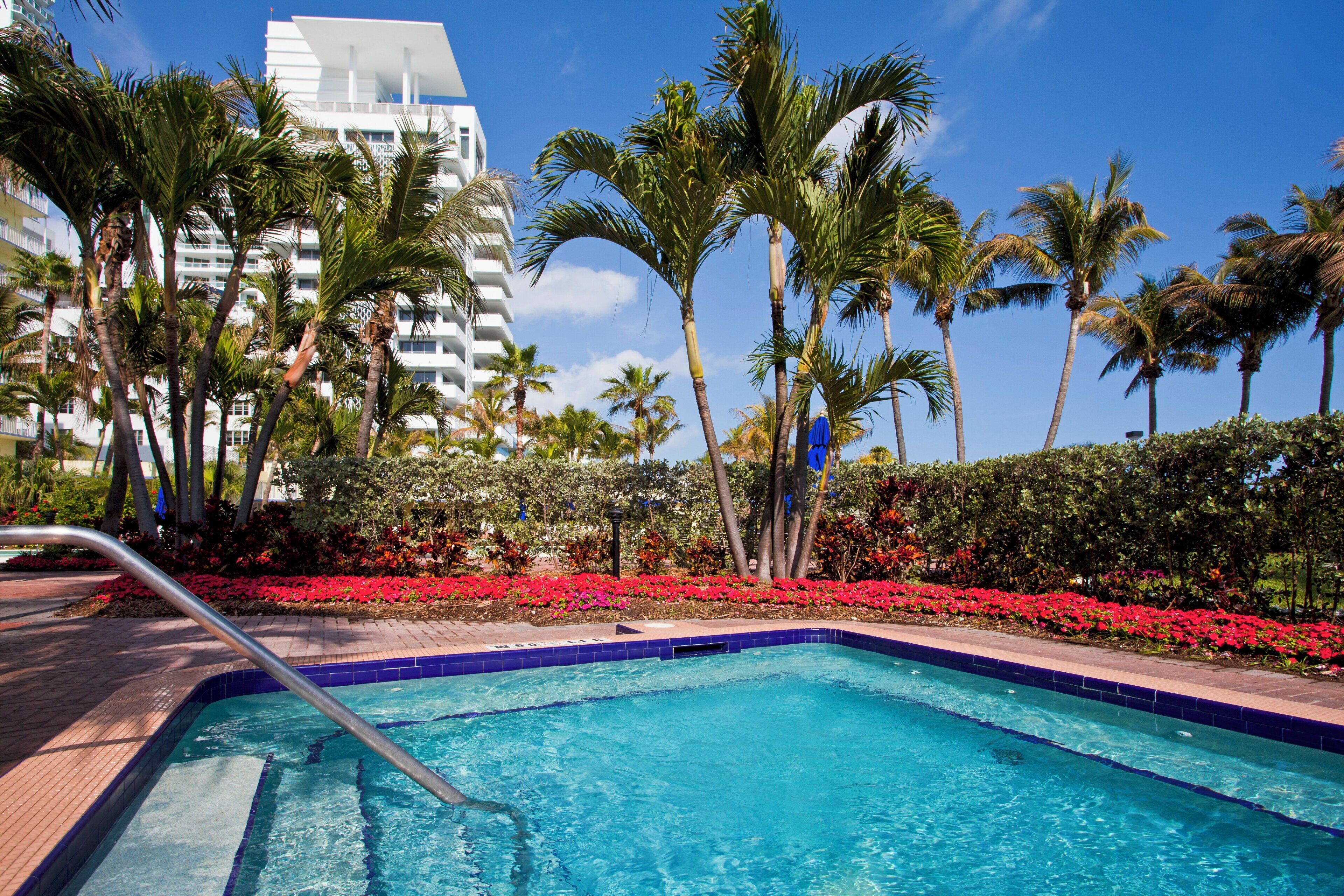 Outdoor pool, open 7:00 AM to 6:00 PM, sun loungers