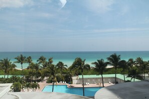 Zimmer, 2 Doppelbetten, Küche, Meerseite