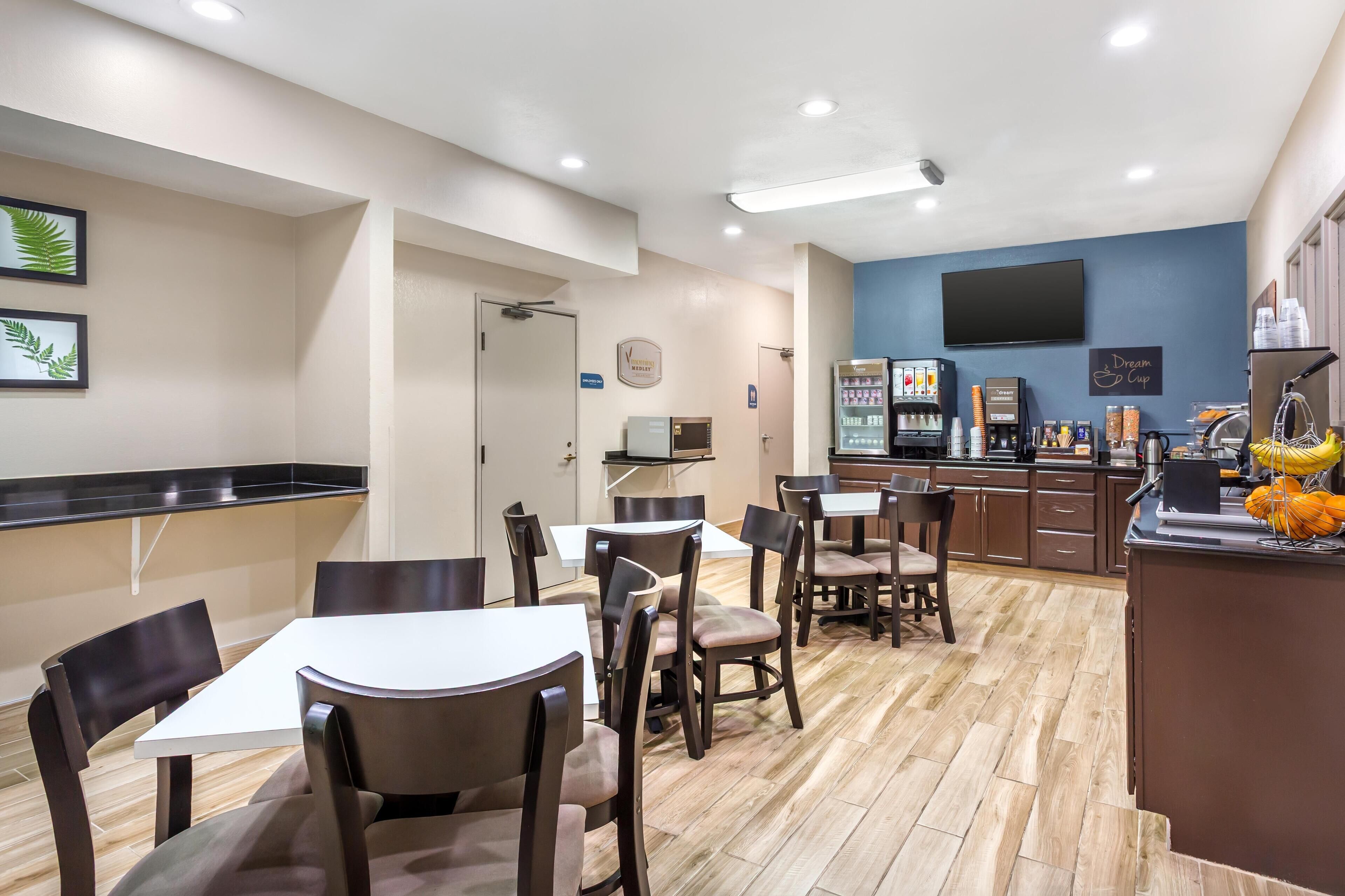 Desayuno buffet incluido todos los días 