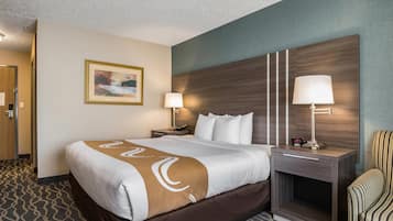 In-room safe, desk, laptop workspace, blackout curtains