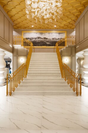 Interior entrance