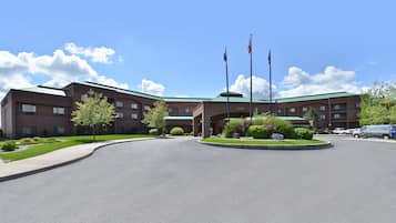 Blick von der Unterkunft