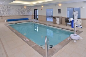 Una piscina techada