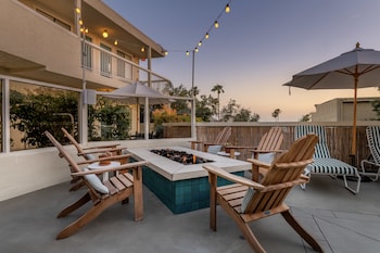 Fireplace at Laguna Beach House