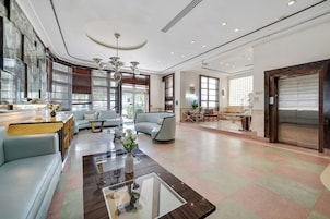 Sala de estar en el lobby