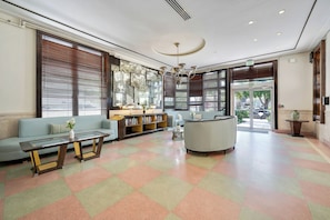 Sitzecke in der Lobby