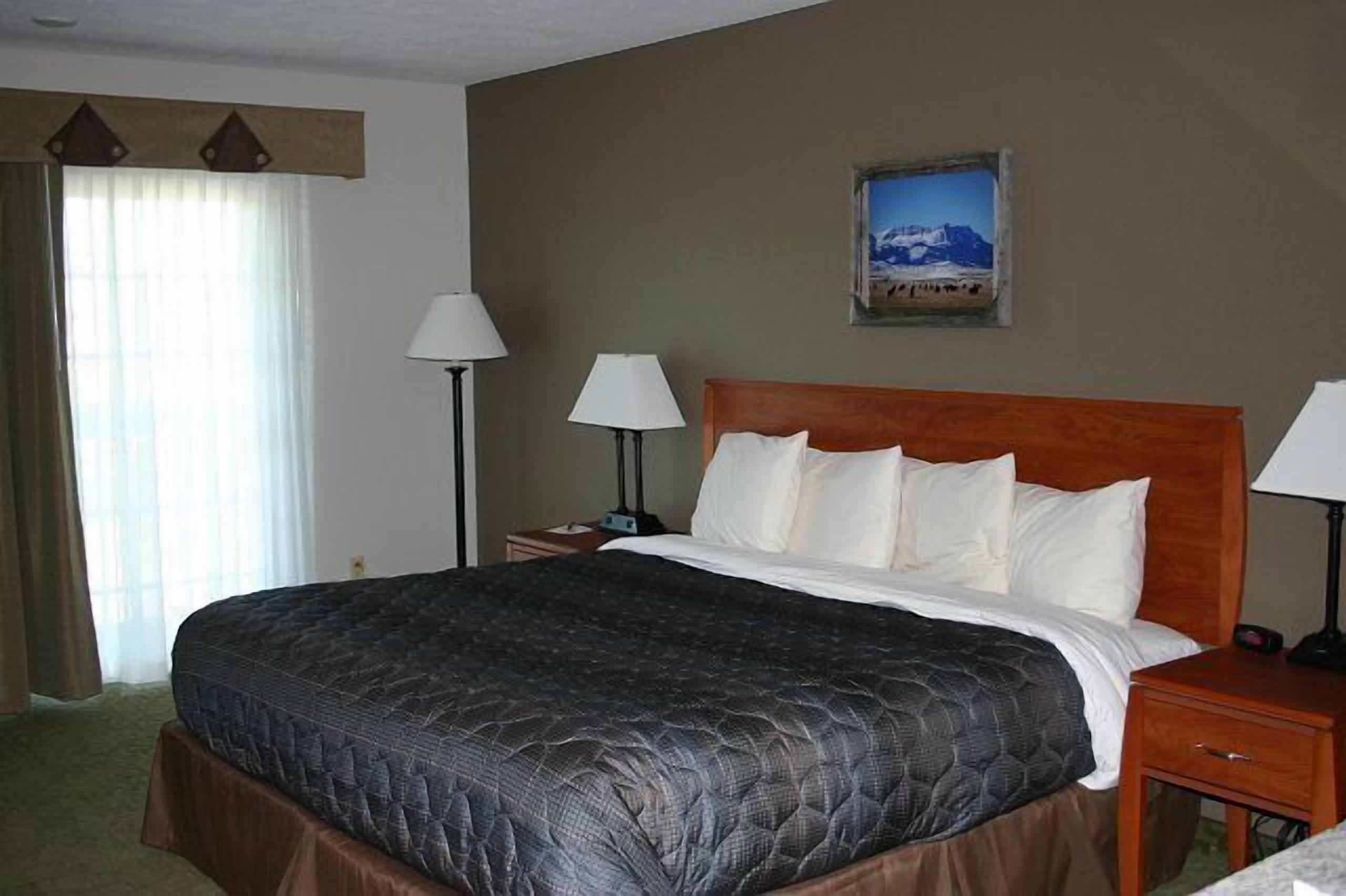 Executive 1 King Bed | Màn/rèm cản sáng, bàn ủi/dụng cụ ủi quần áo 