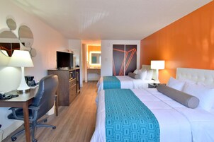 Ropa de cama hipoalergénica y escritorio