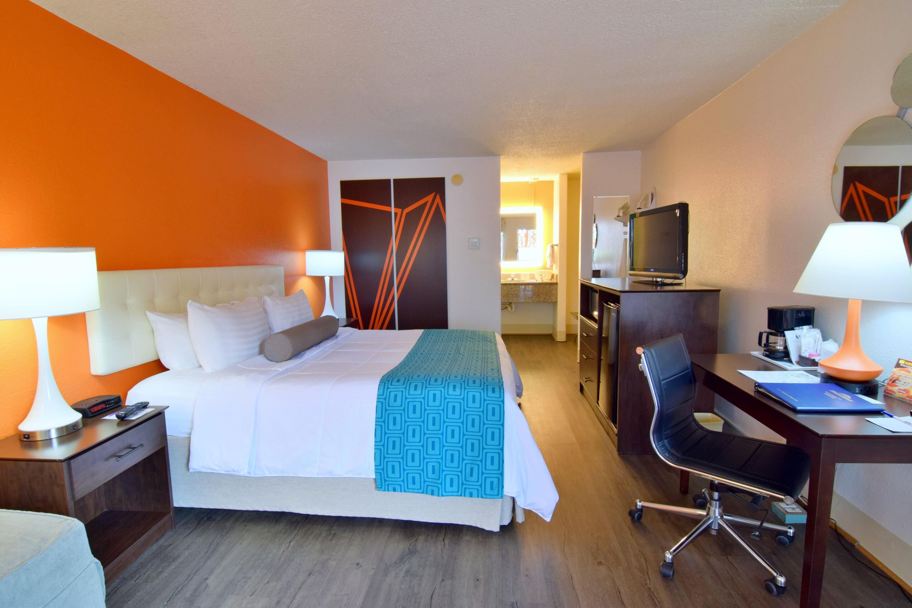 Allergitestet sengetøy, skrivebord og skrivebord for bærbar PC