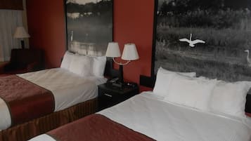 Premium bedding, iron/ironing board, rollaway beds, free WiFi