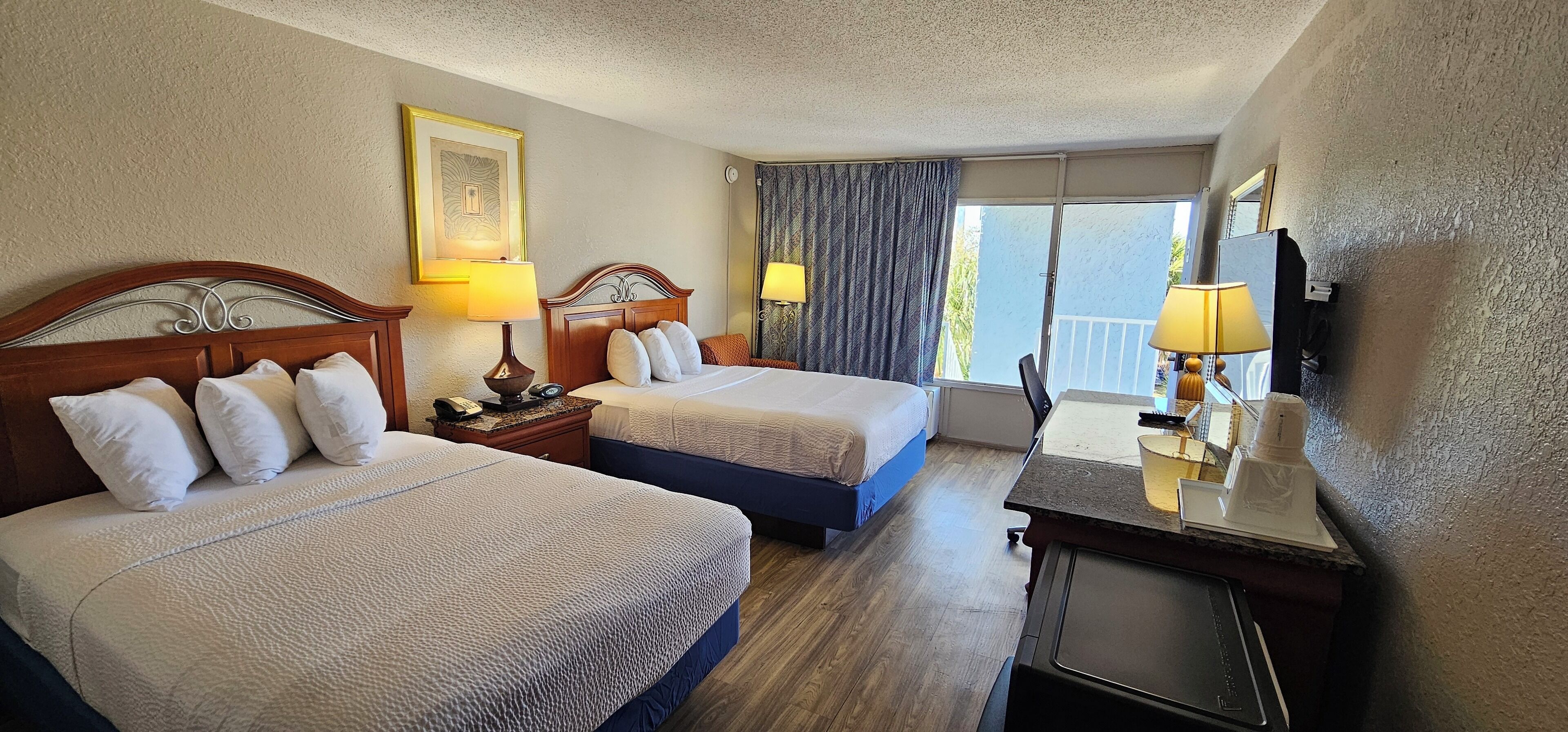 In-room safe, desk, blackout drapes, free cribs/infant beds