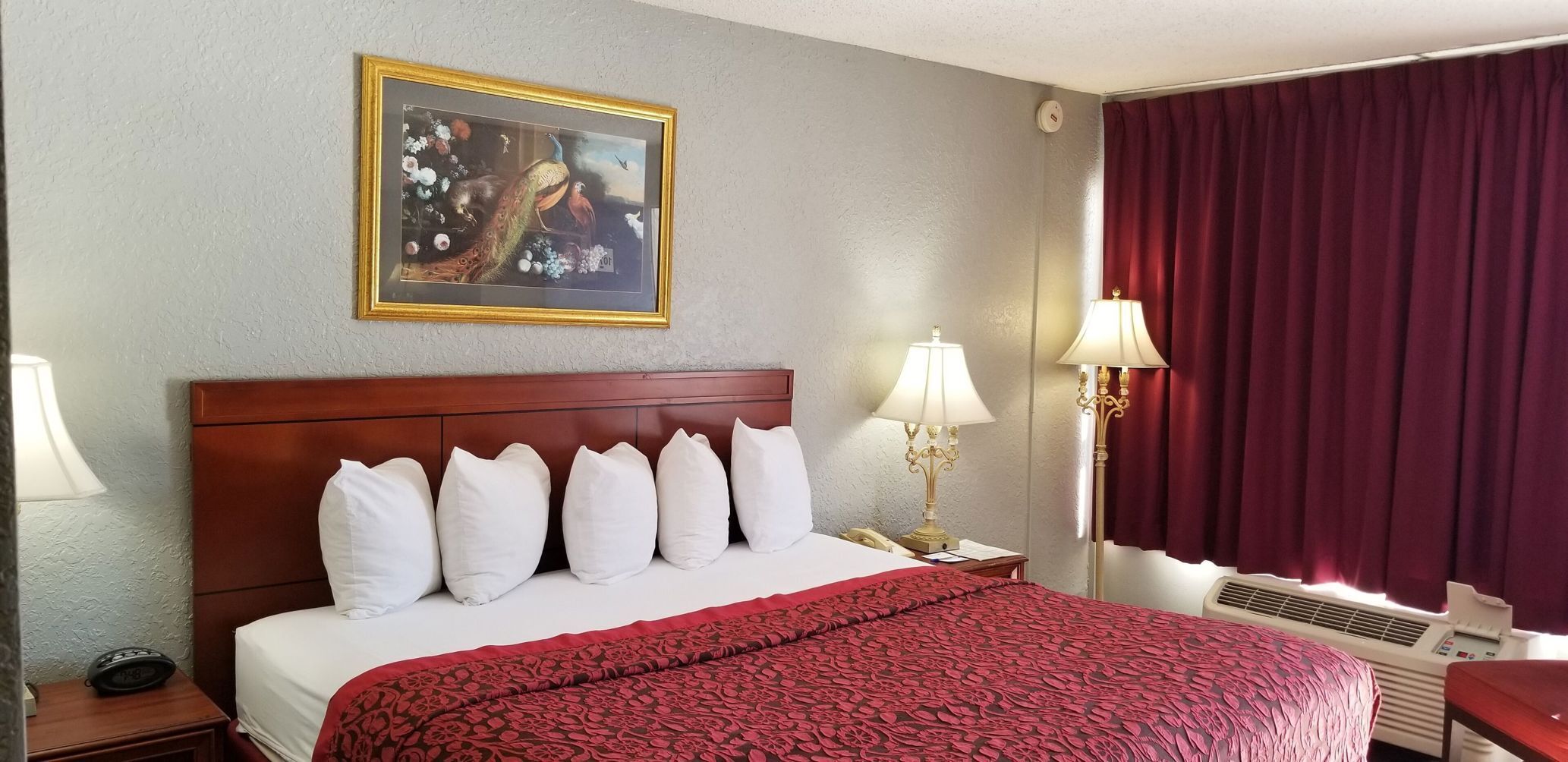 In-room safe, desk, blackout curtains, free cots/infant beds