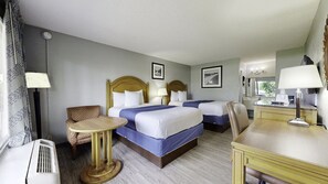 In-room safe, desk, blackout curtains, free cots/infant beds