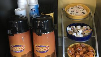 Free daily on-the-go breakfast