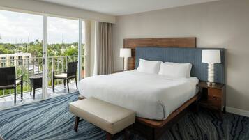 Suite, 1 Bedroom, Balcony, Marina View | Pillowtop beds, in-room safe, individually decorated