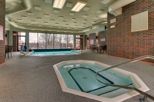 Indoor pool, outdoor pool