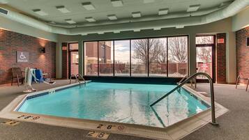 Indoor pool, outdoor pool