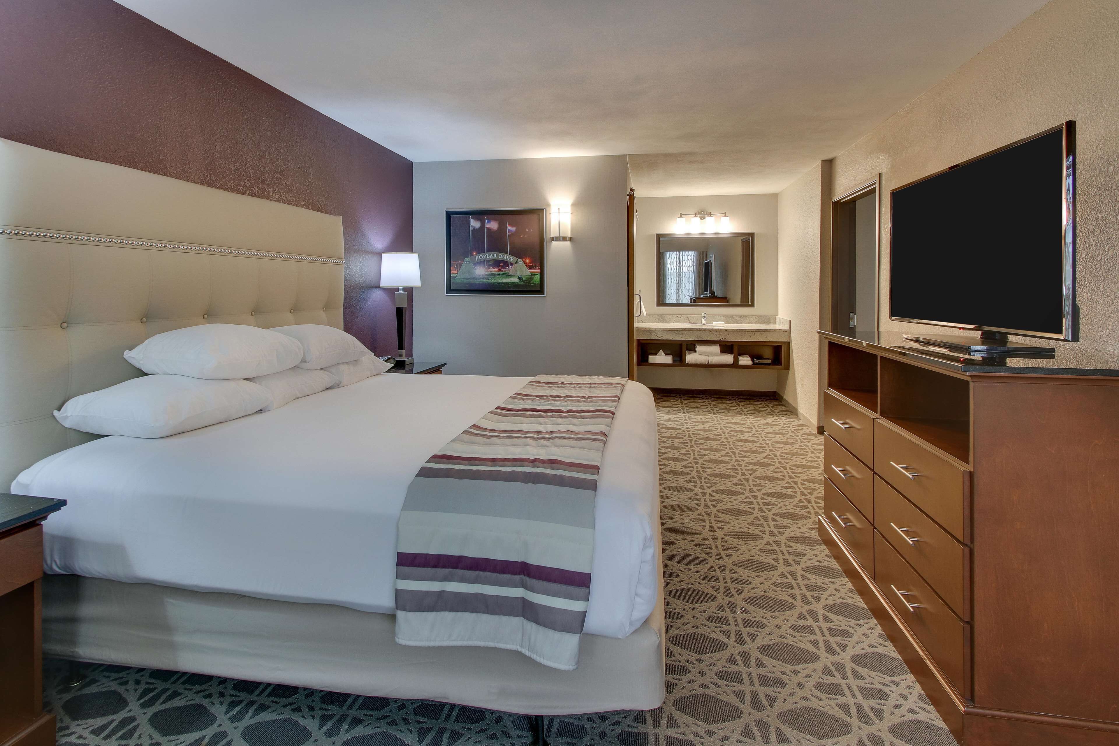 desk, blackout curtains, iron/ironing board, free cots/infant beds