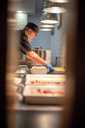 Free daily full breakfast