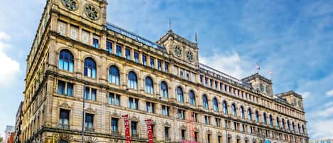 Façade de l’hébergement