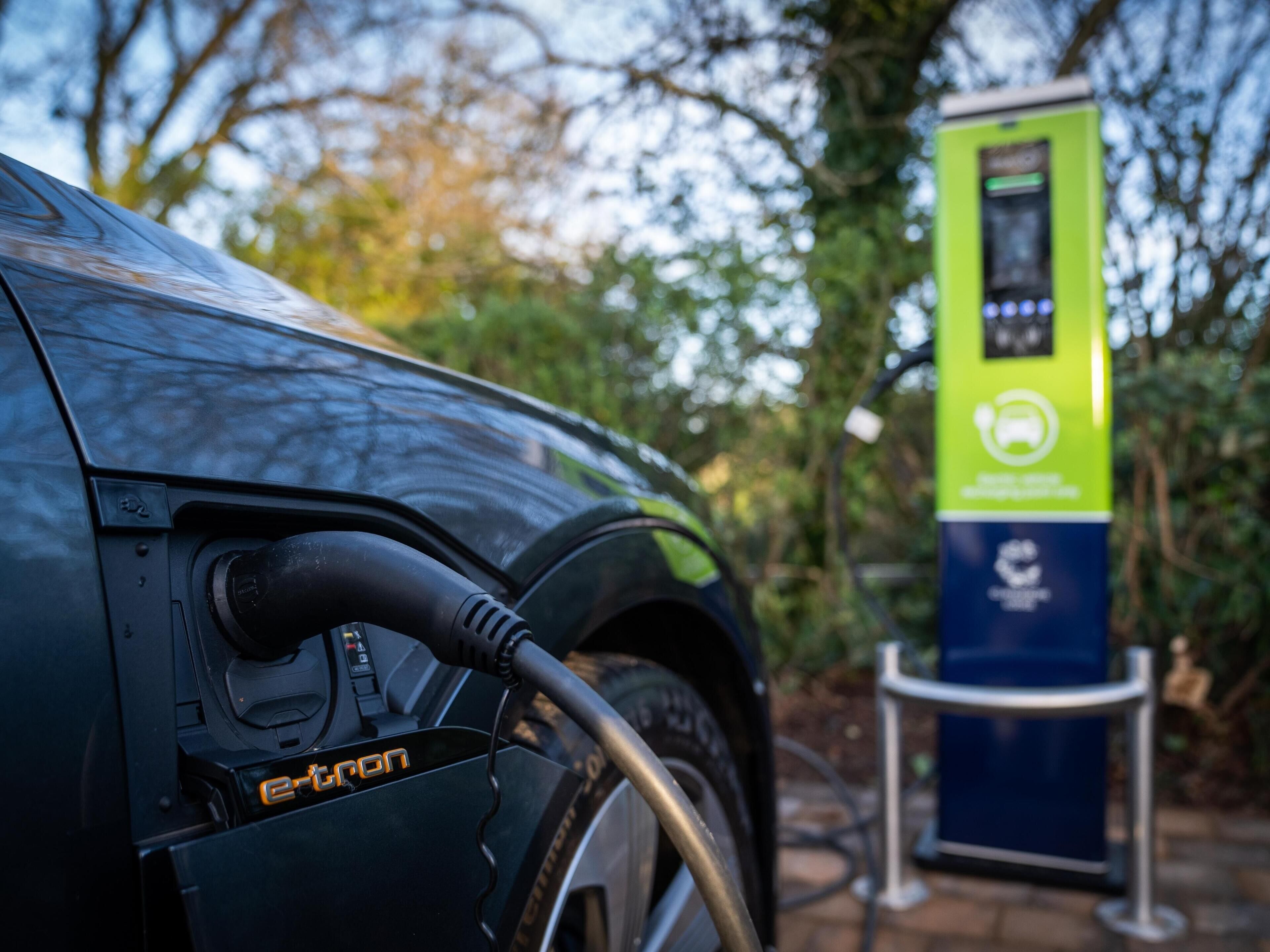 electric vehicle-charging station
