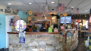 Interior entrance