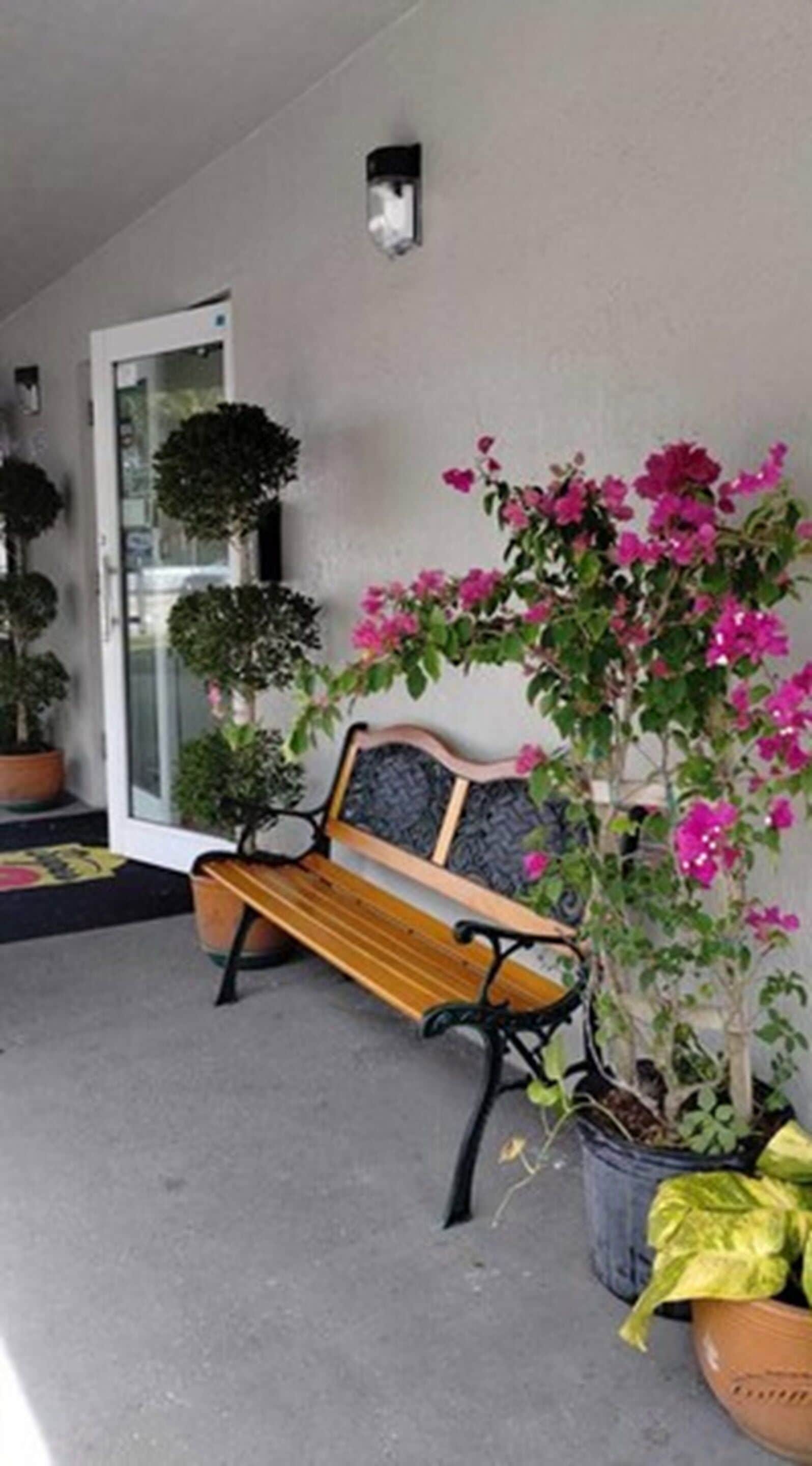 Façade de l’hébergement