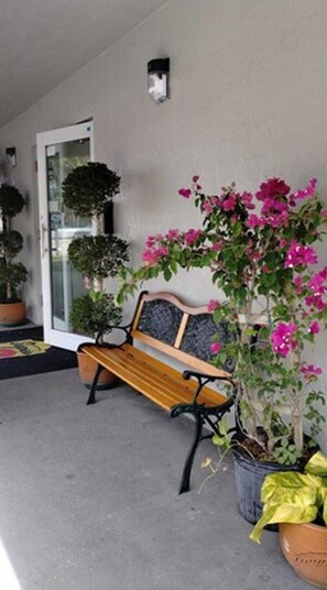 Façade de l’hébergement