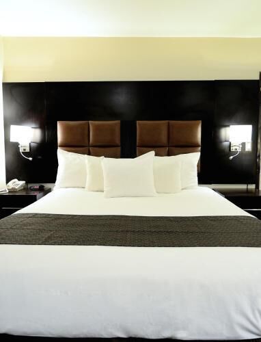Select Comfort beds, in-room safe, desk, laptop workspace