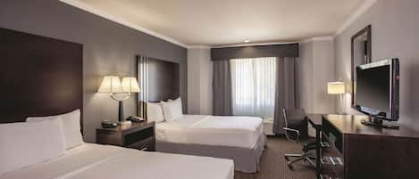 Room, 2 Queen Beds, Non Smoking, View (Various Views) | Premium bedding, pillow-top beds, desk, iron/ironing board