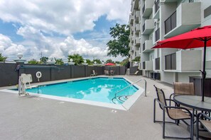 Seasonal outdoor pool