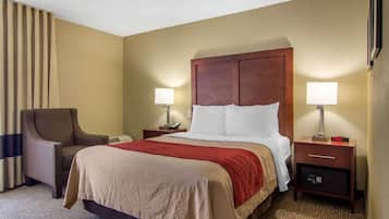 標準單人房 | 客房內保險箱、書桌、遮光布/窗簾、熨斗/熨衣板