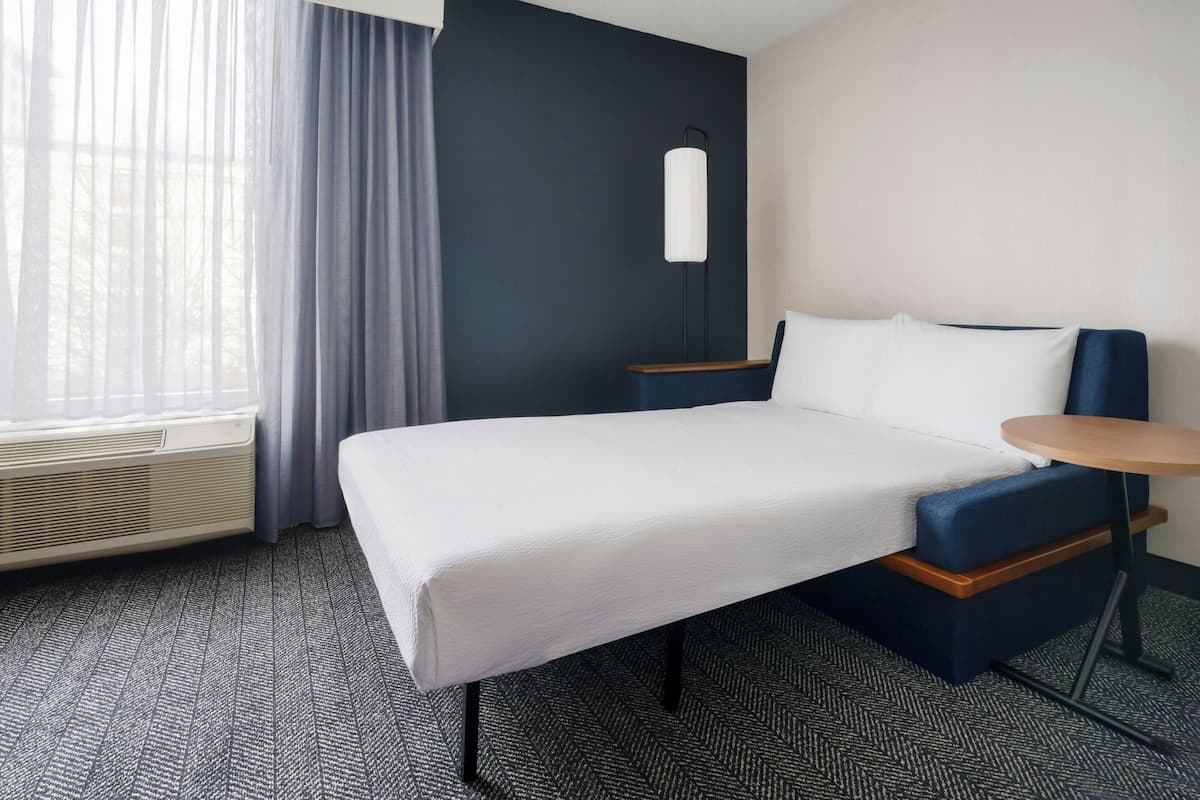 Premium bedding, pillow-top beds, in-room safe, desk