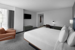 Premium bedding, pillow-top beds, in-room safe, desk