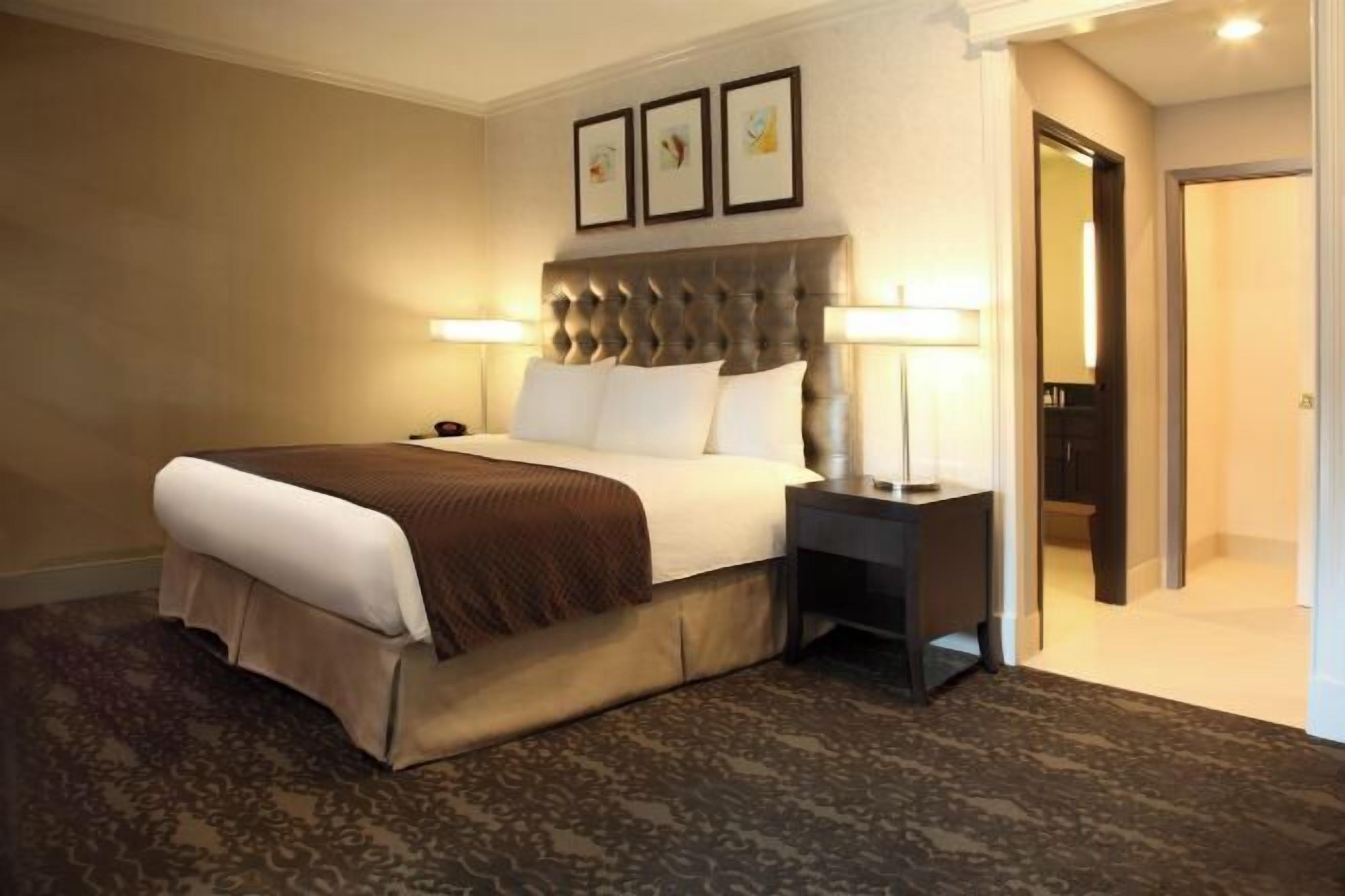 Hypo-allergenic bedding, down duvets, minibar, in-room safe