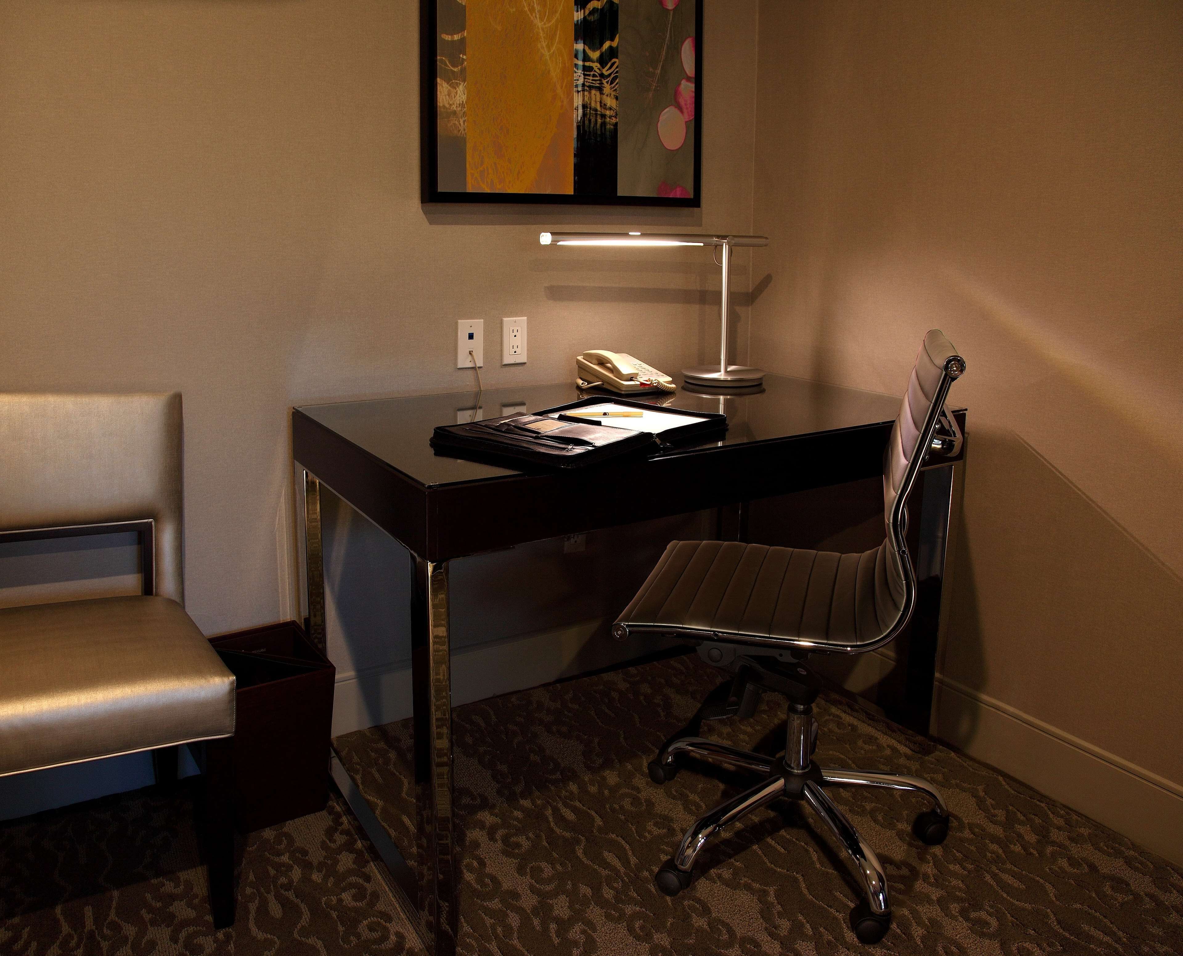 hypo-allergenic bedding, down duvets, minibar, in-room safe