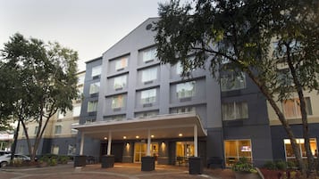 Façana frontal de l'allotjament