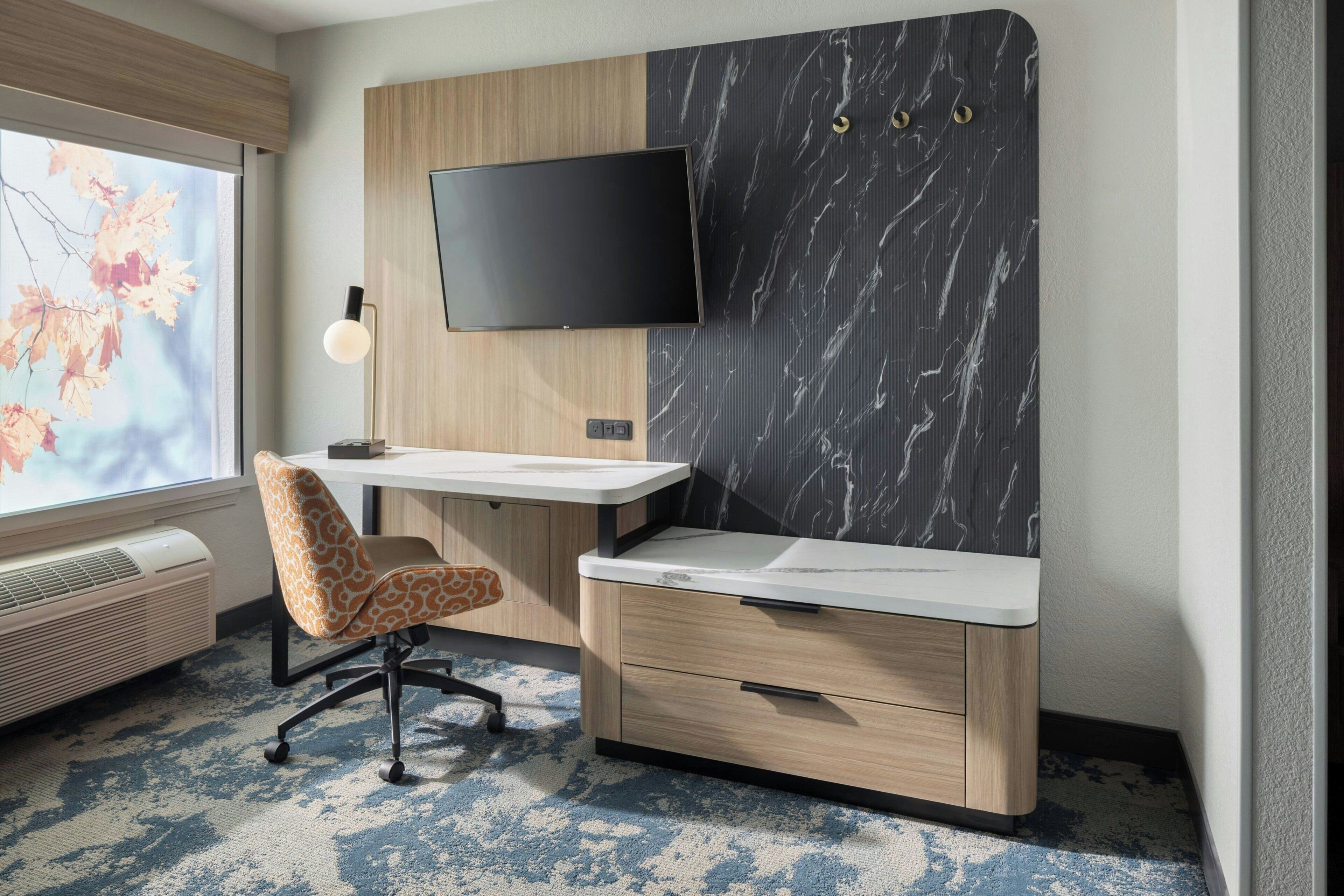 In-room safe, desk, laptop workspace, iron/ironing board