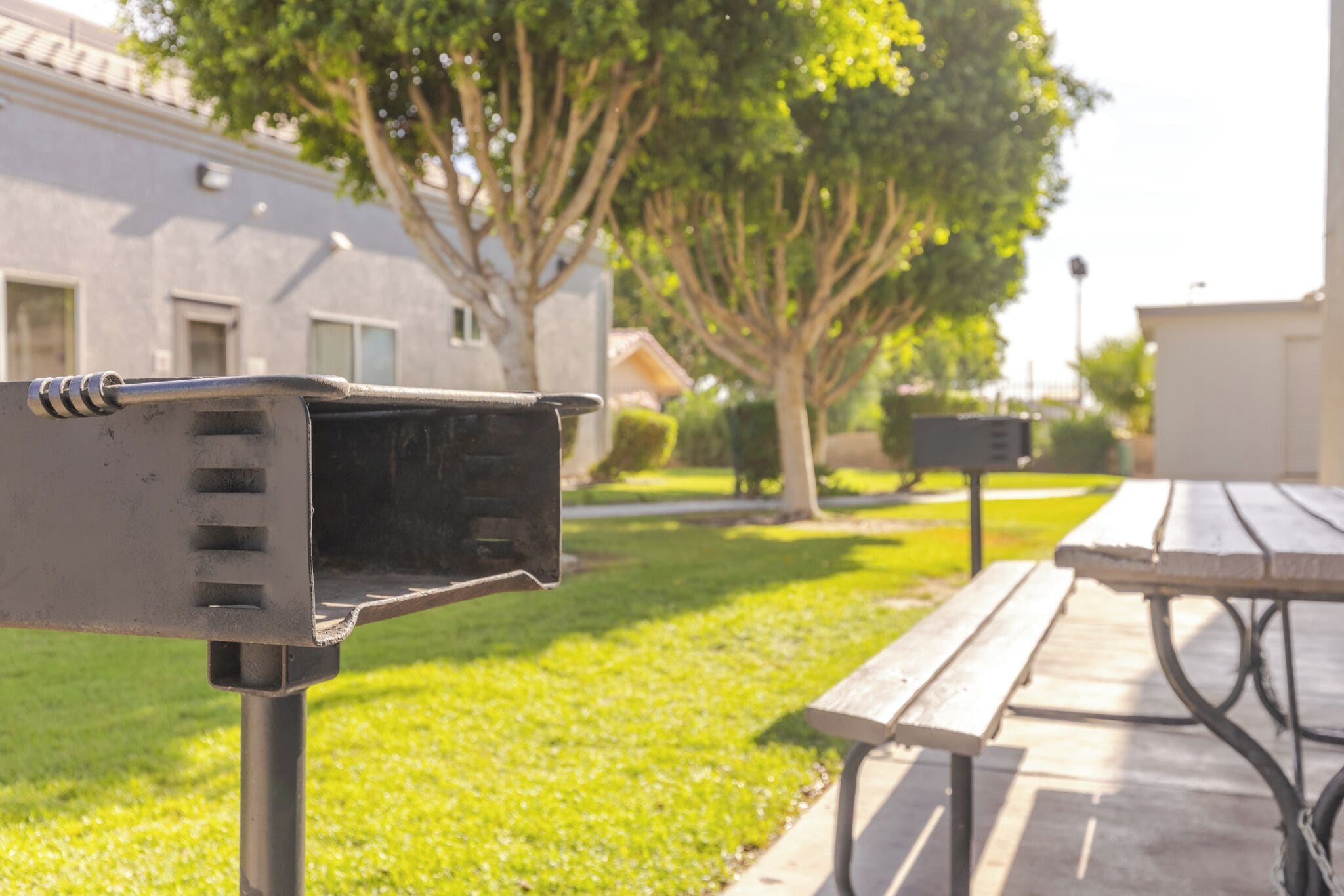 Aire de pique-nique/barbecue