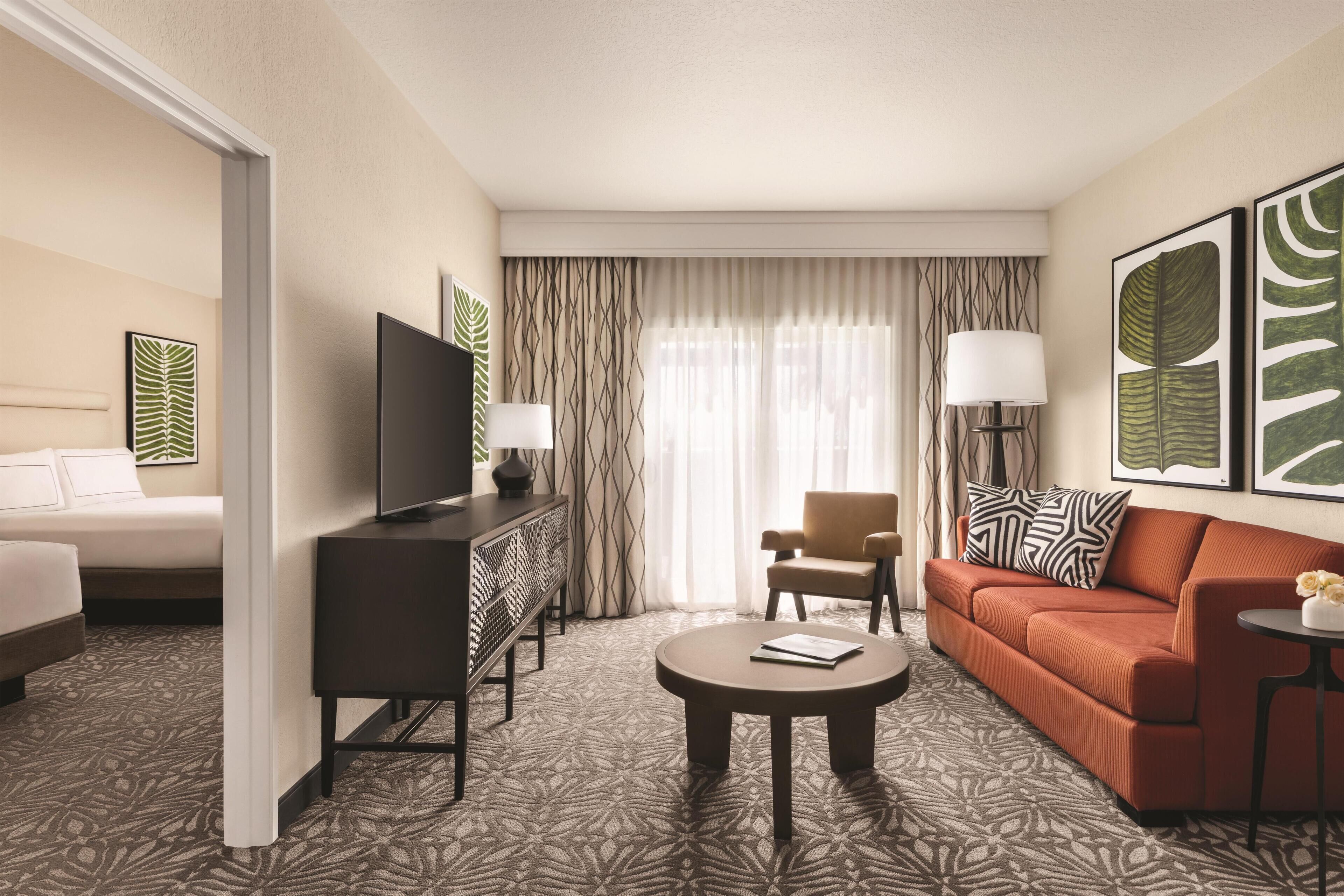 55-inch TV with cable channels