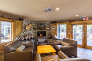 Sala de estar en el lobby