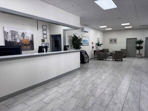 Sitzecke in der Lobby