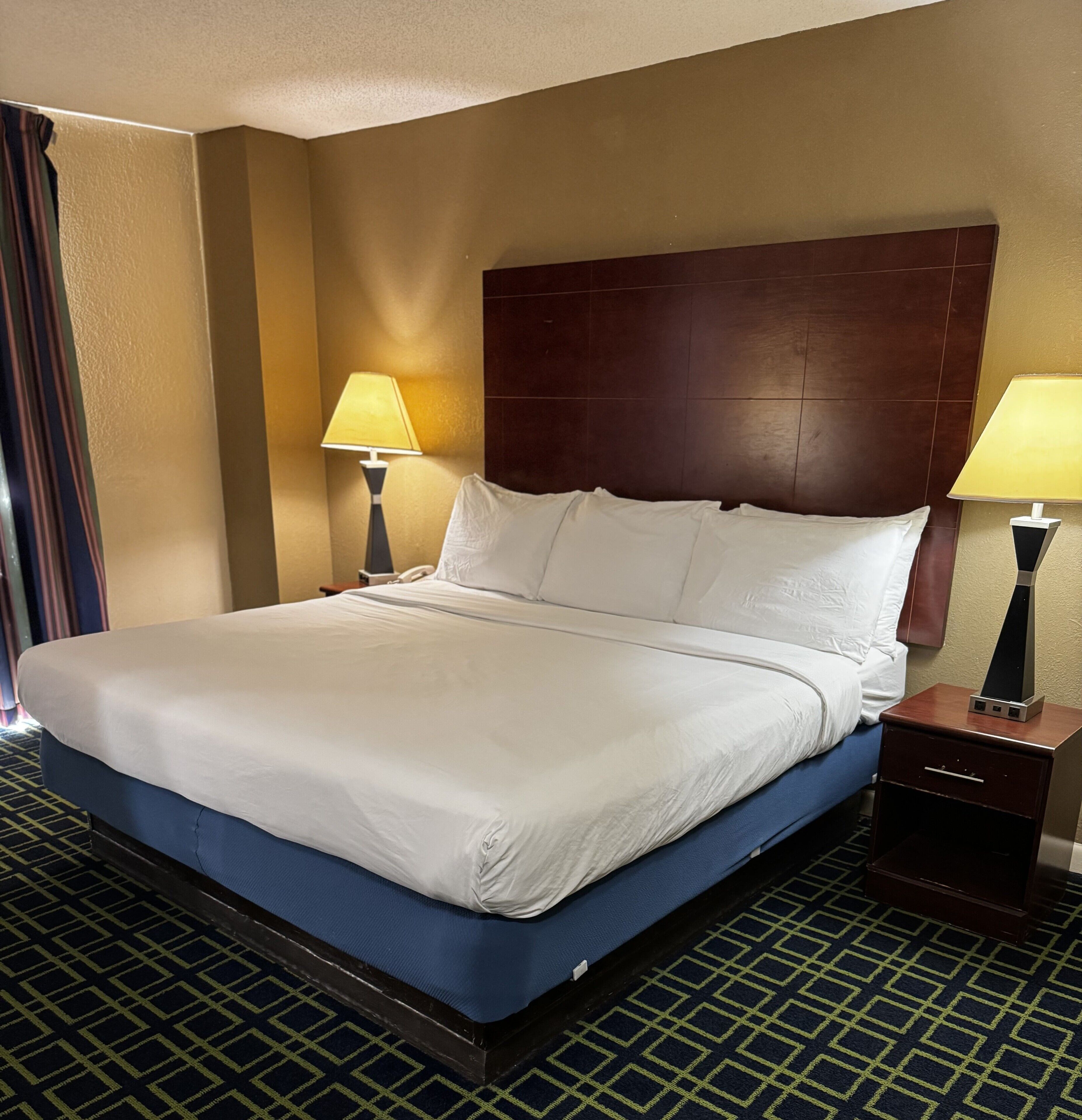 Standard Room, 1 King Bed, Non Smoking | Desk, laptop workspace, iron/ironing board, free WiFi