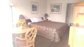 Premium bedding, free WiFi, alarm clocks