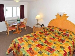 Premium bedding, free WiFi, alarm clocks