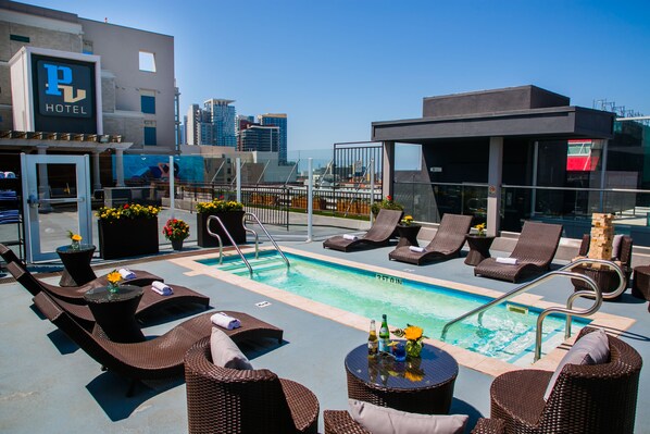Rooftop pool