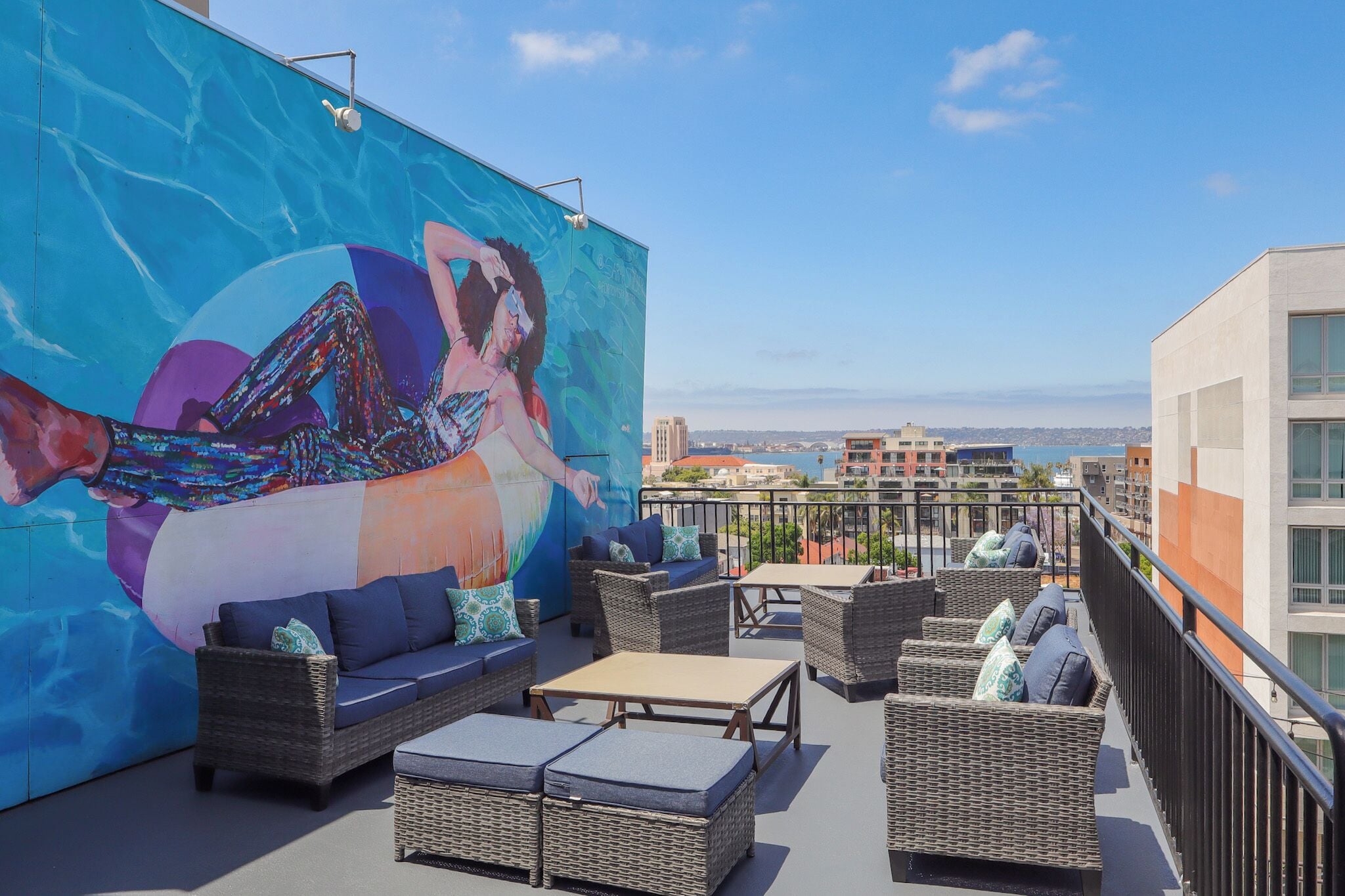 Terraza en la azotea