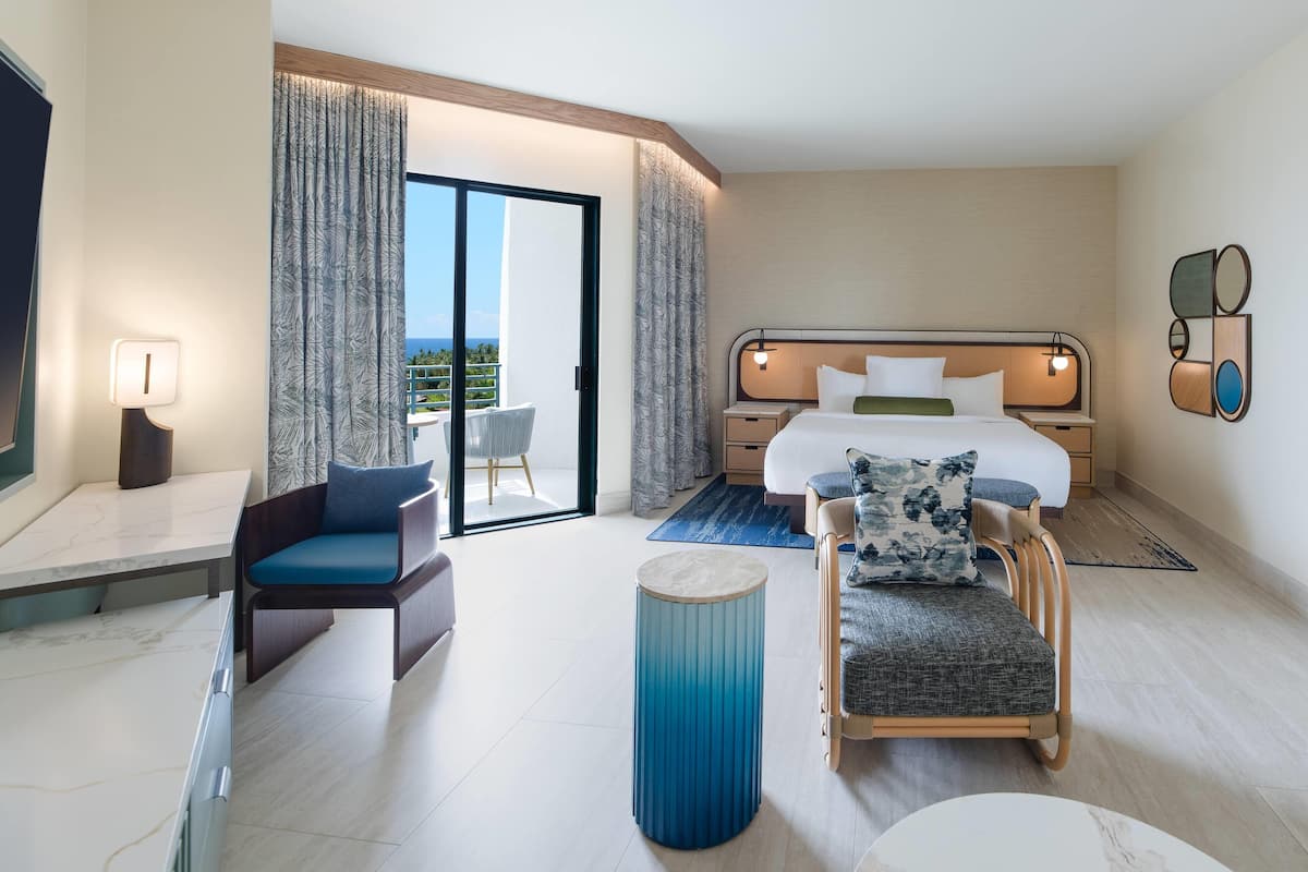 Premium bedding, down comforters, pillowtop beds, in-room safe